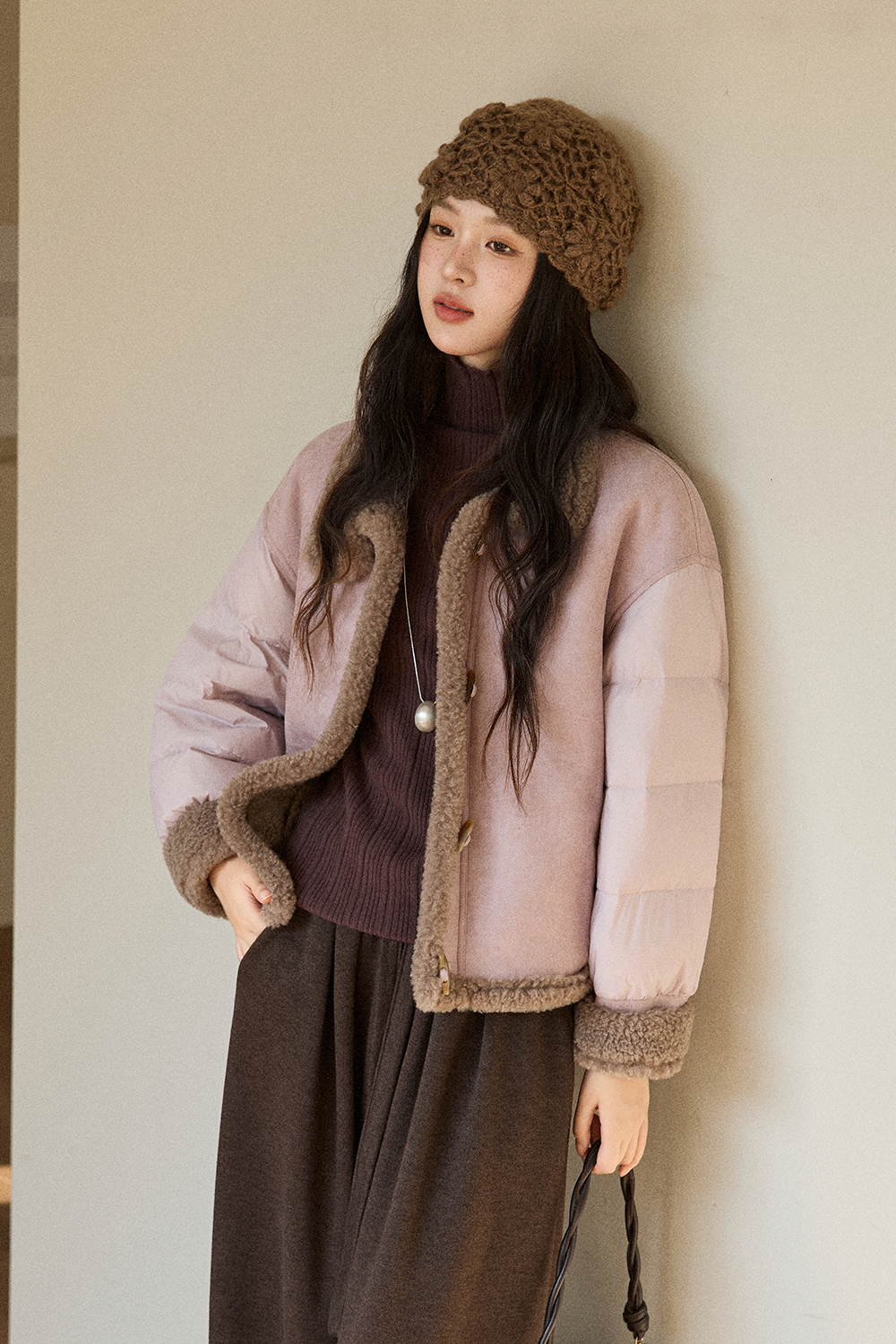 여성용 퍼퍼 재킷