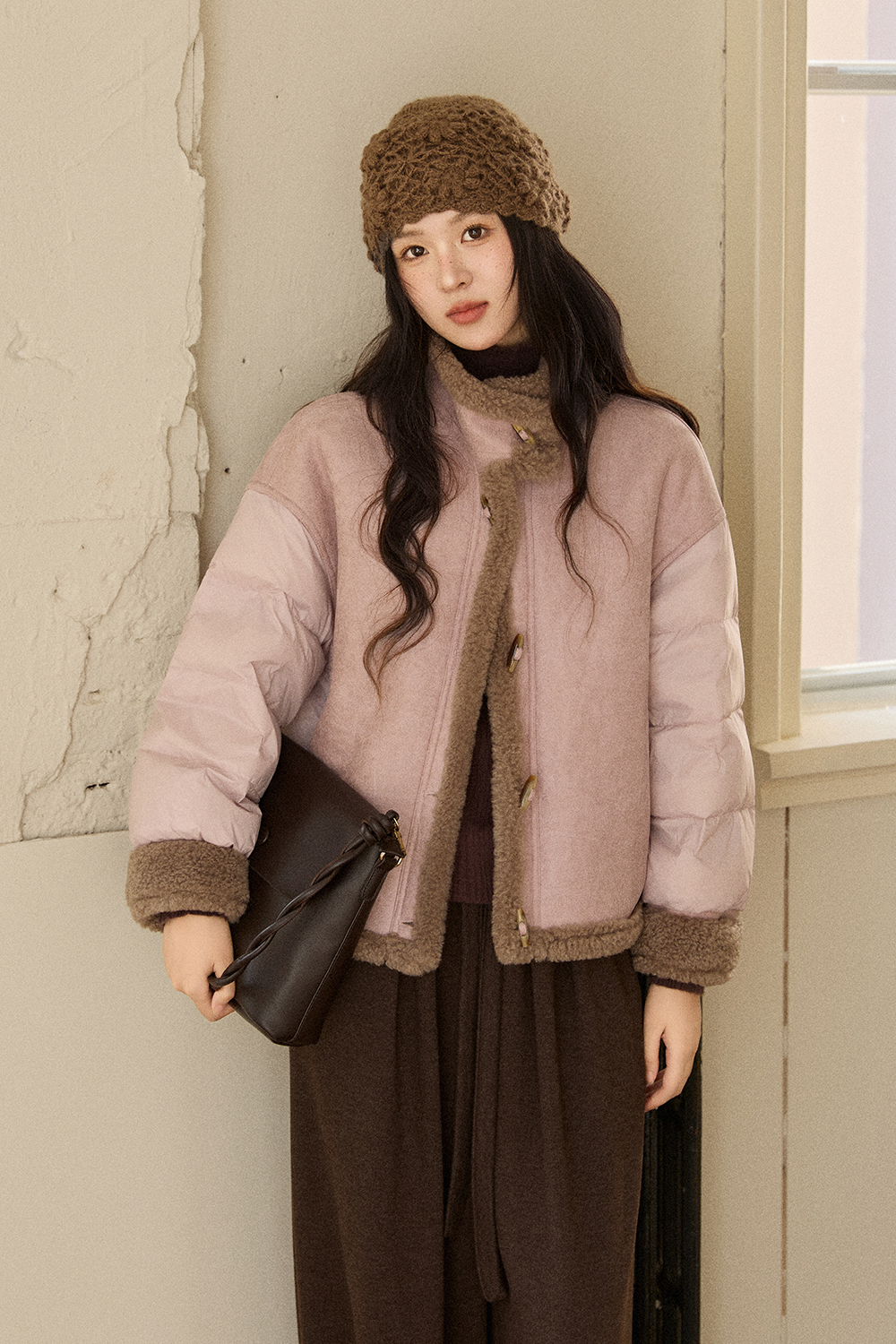 여성용 퍼퍼 재킷