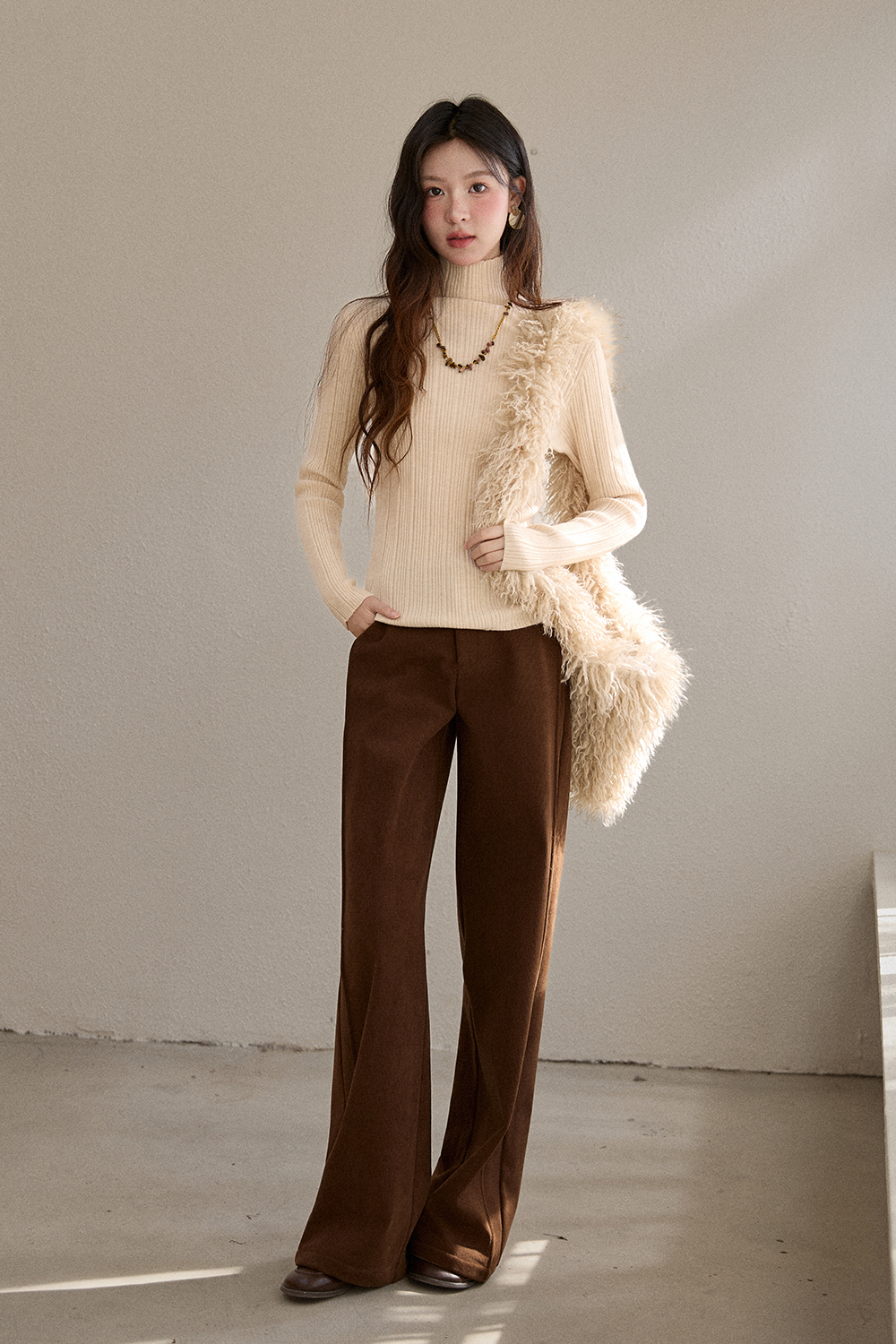 여성용 와이드 팬츠