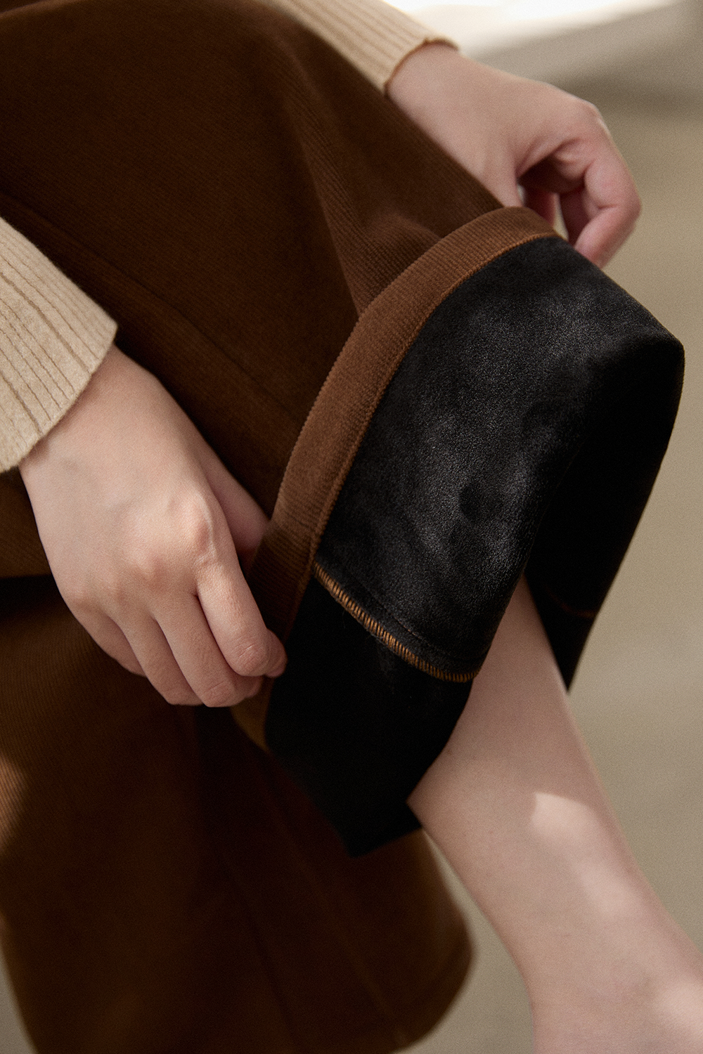 여성용 와이드 팬츠