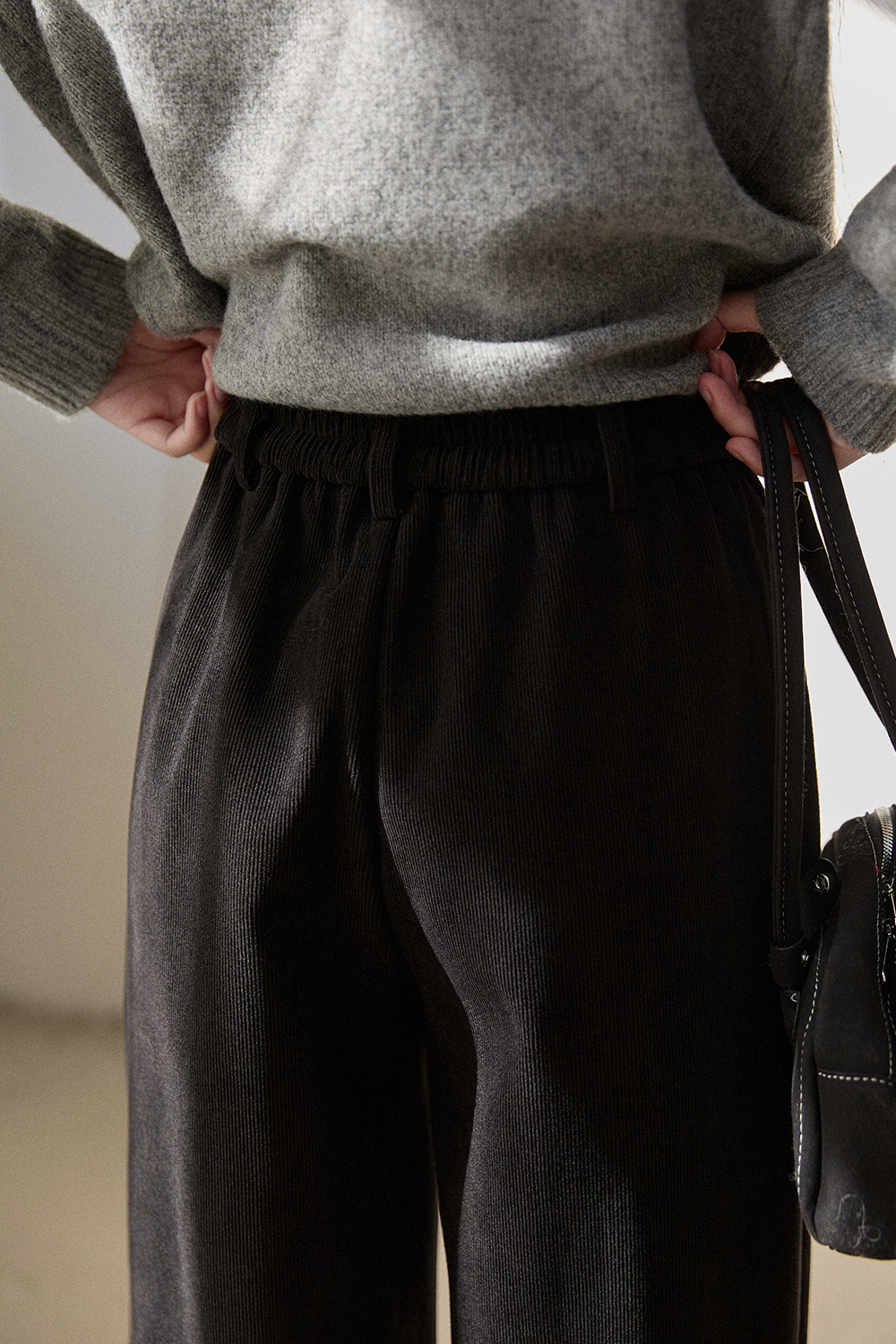 여성용 와이드 팬츠