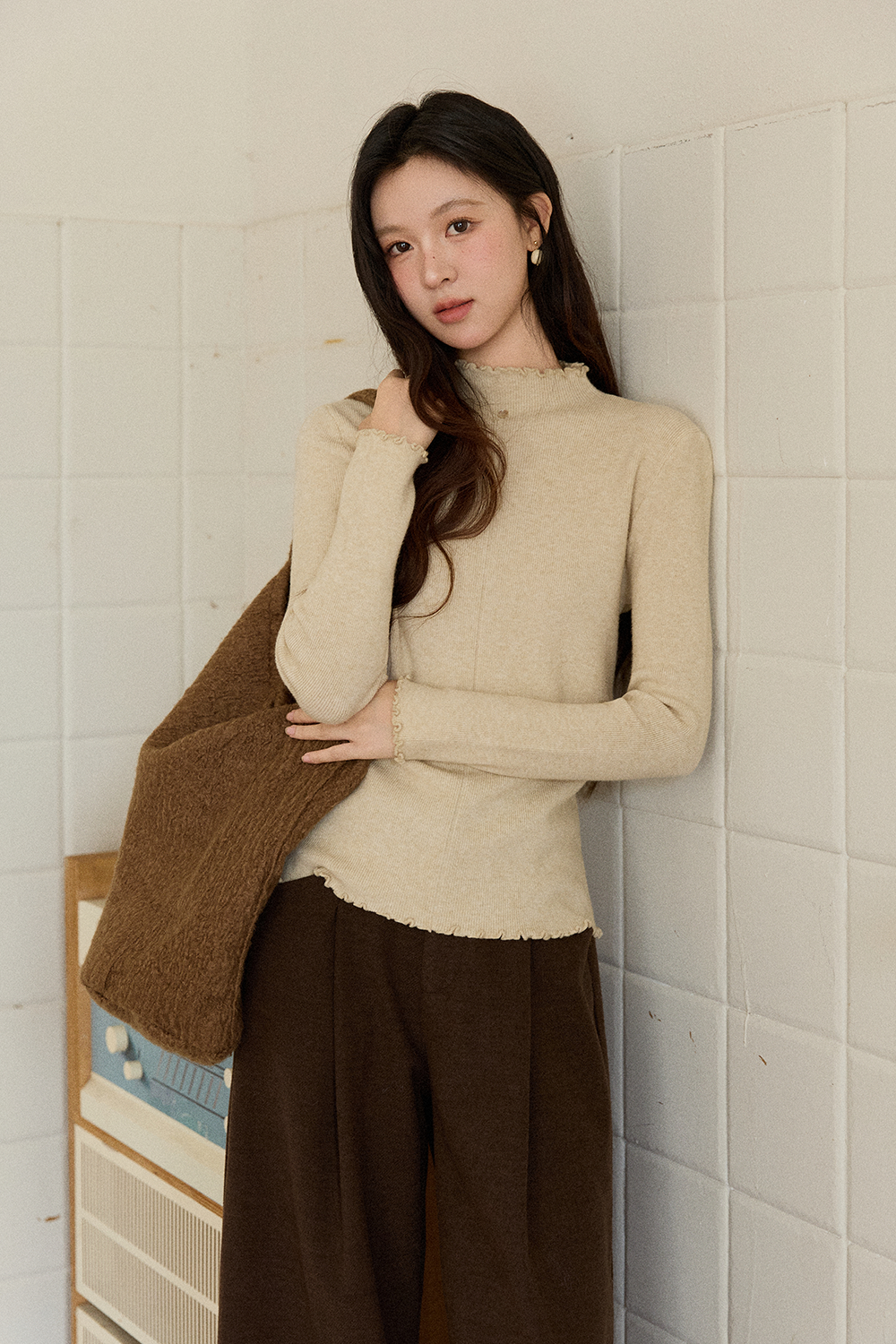 여성용 긴팔 티셔츠