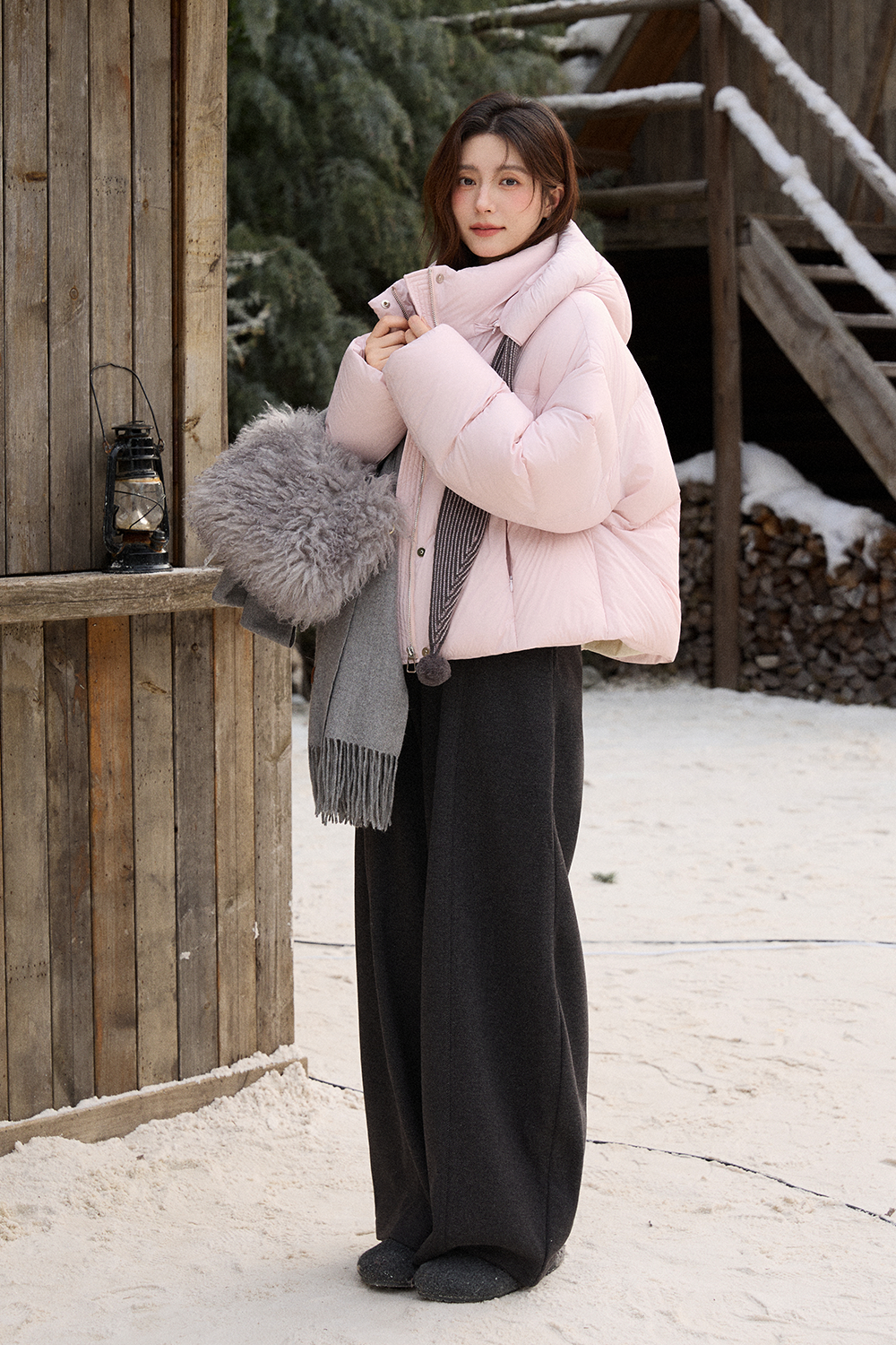 여성용 퍼퍼 재킷