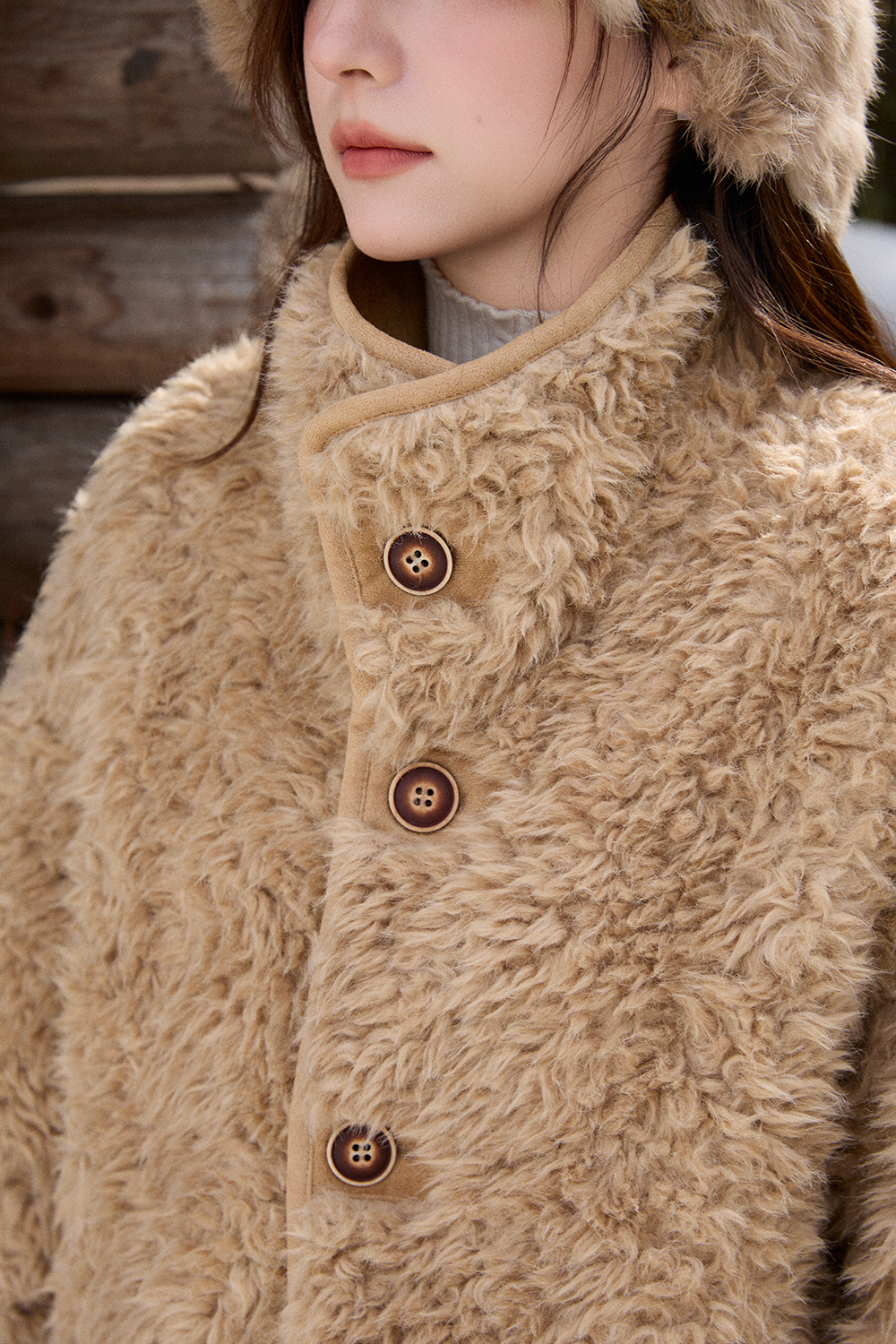 여성용 리버서블 코트