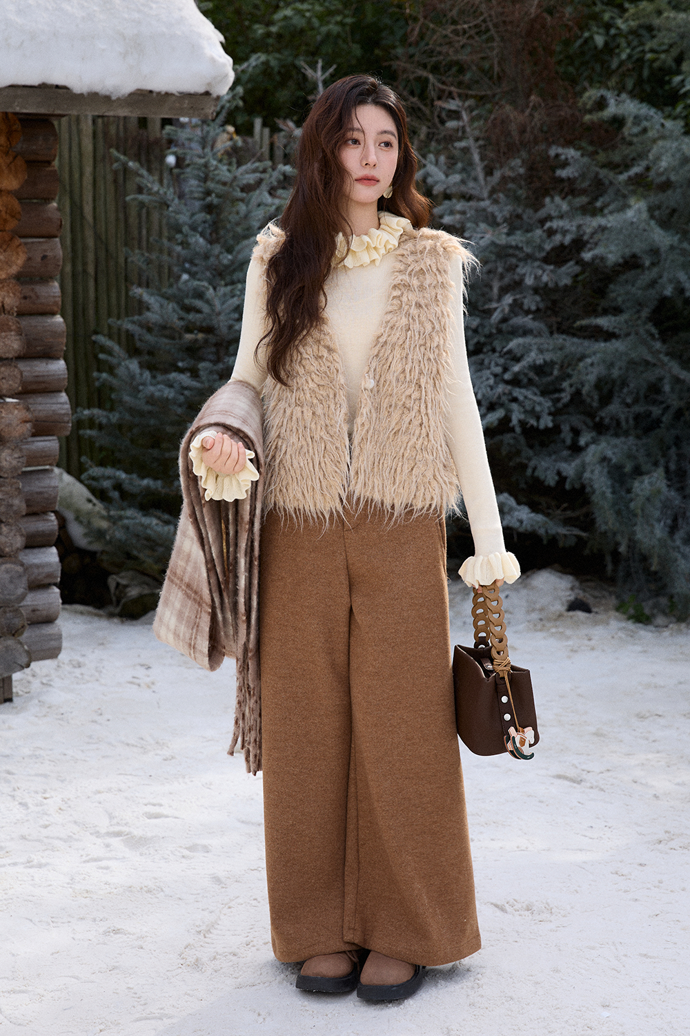 Áo len dệt kim cho nữ