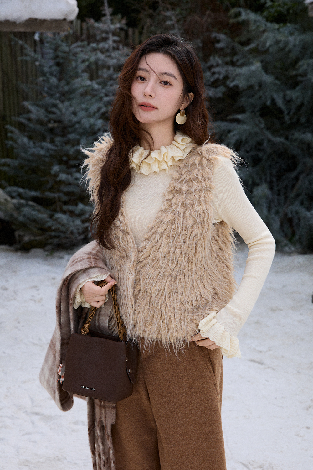 Áo len dệt kim cho nữ