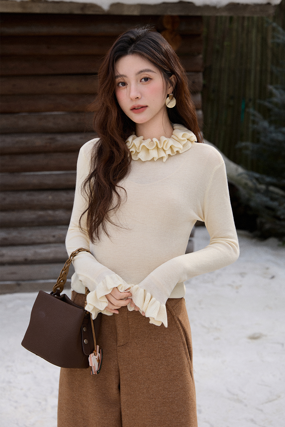 Áo Sơ Mi Nữ Dệt Kim