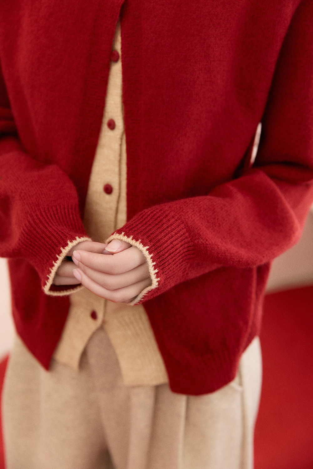 Knit Shirt+Collar for Women