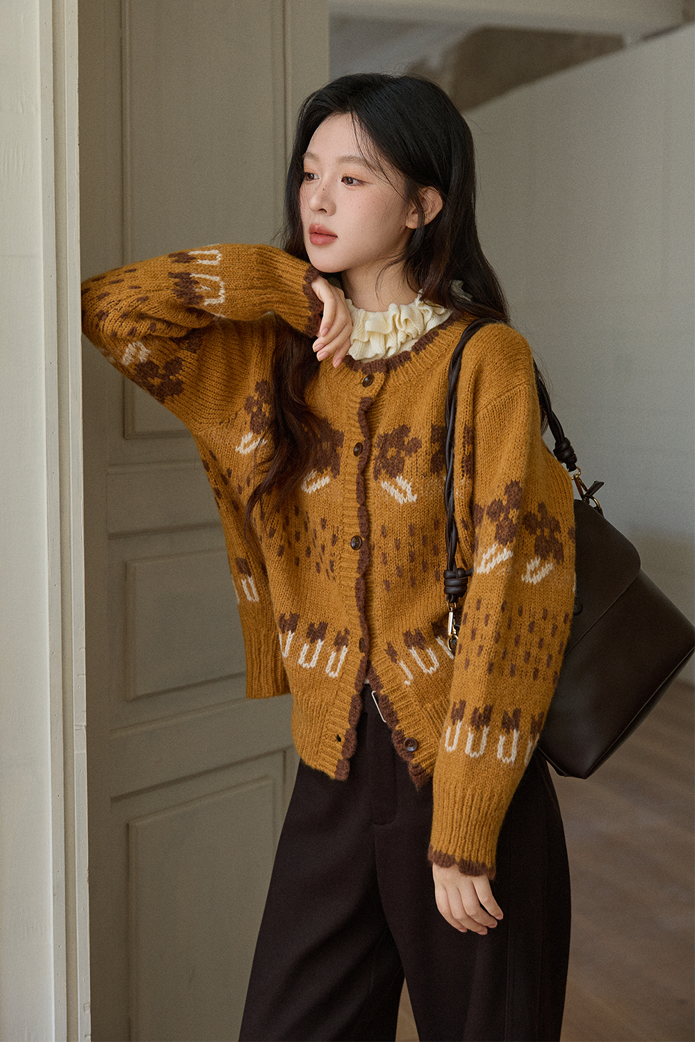 Áo Sơ Mi Nữ Dệt Kim