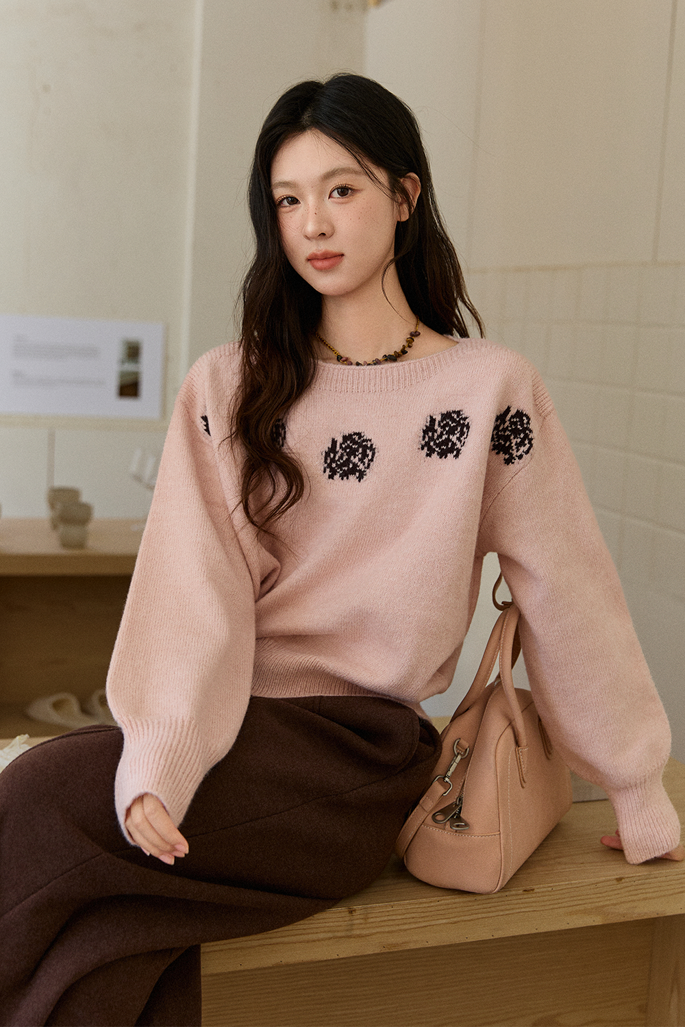 Áo Sơ Mi Nữ Dệt Kim