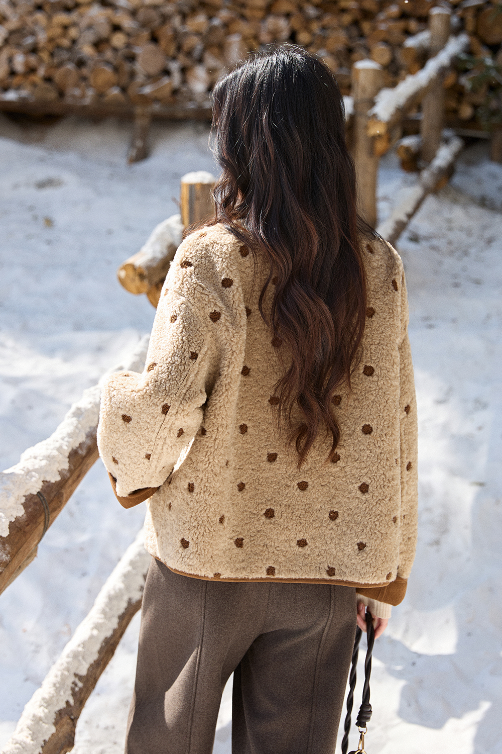 レディースリバーシブルコート