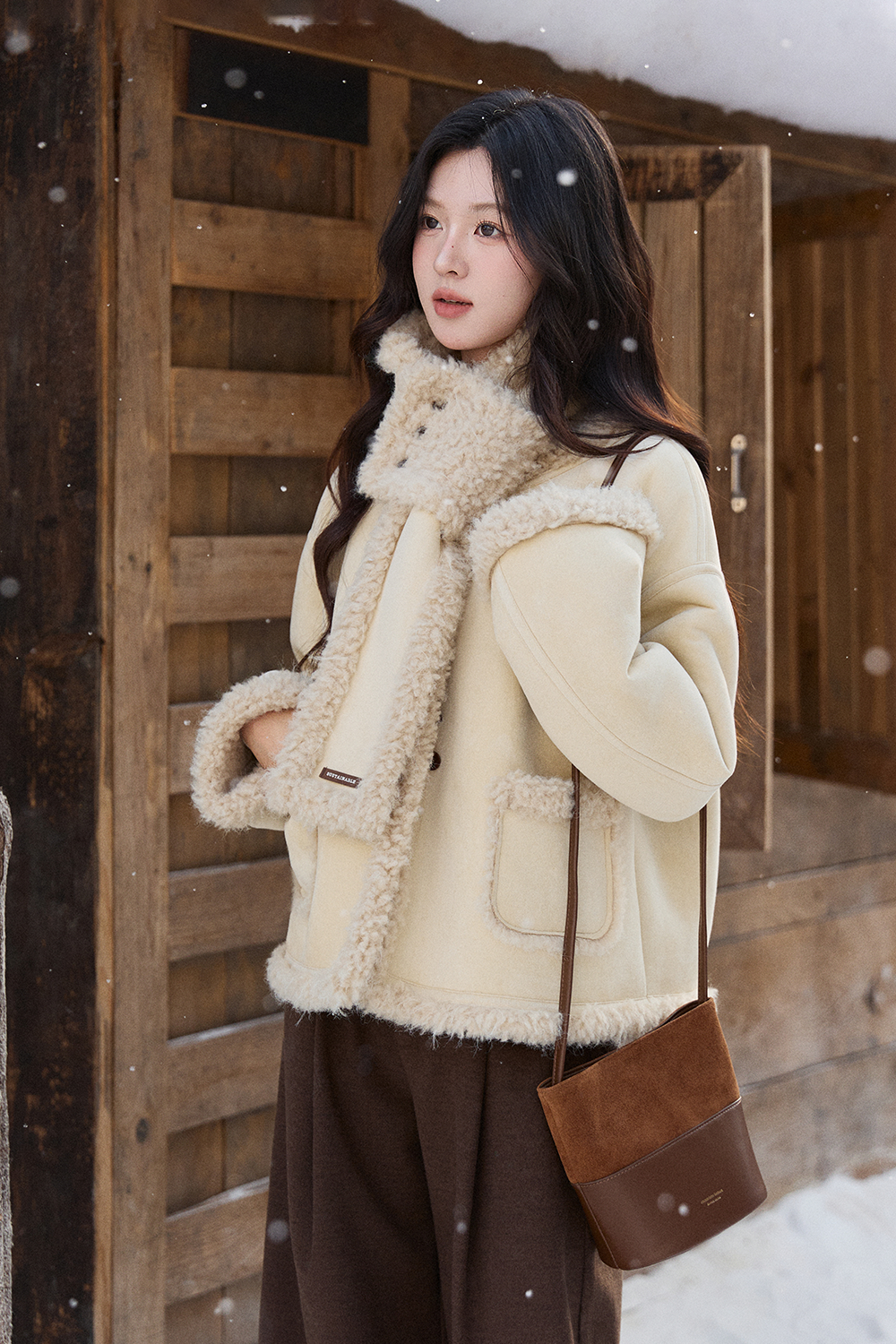 レディースコート+スカーフ