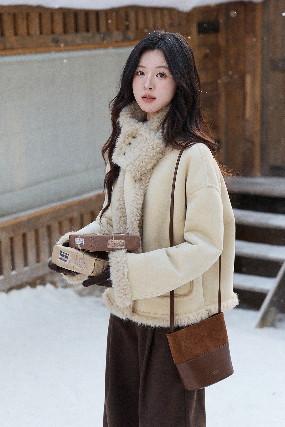 レディースコート+スカーフ