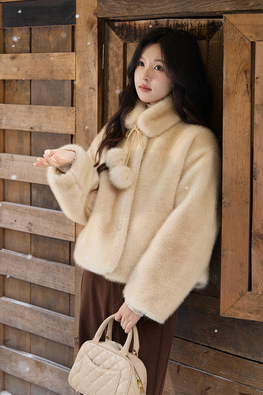 Mantel+Syal untuk Wanita