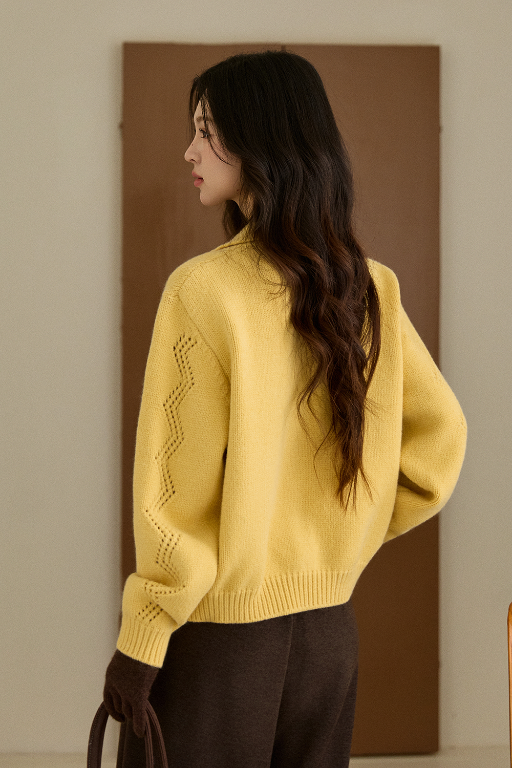 여성용 니트 셔츠