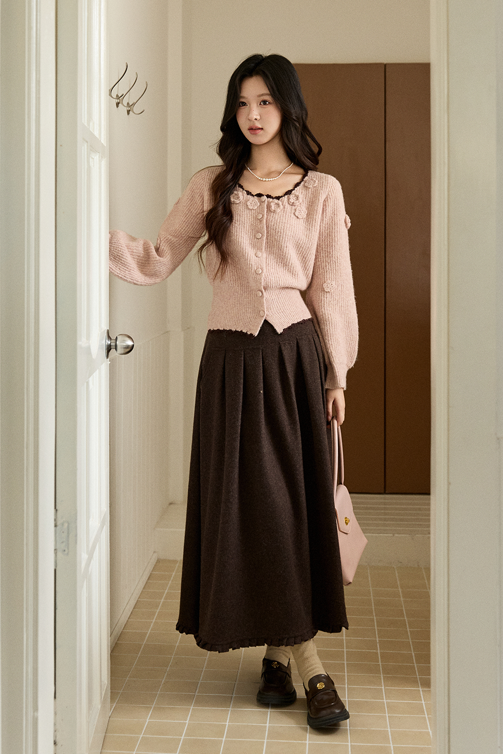 여성용 맥시 스커트