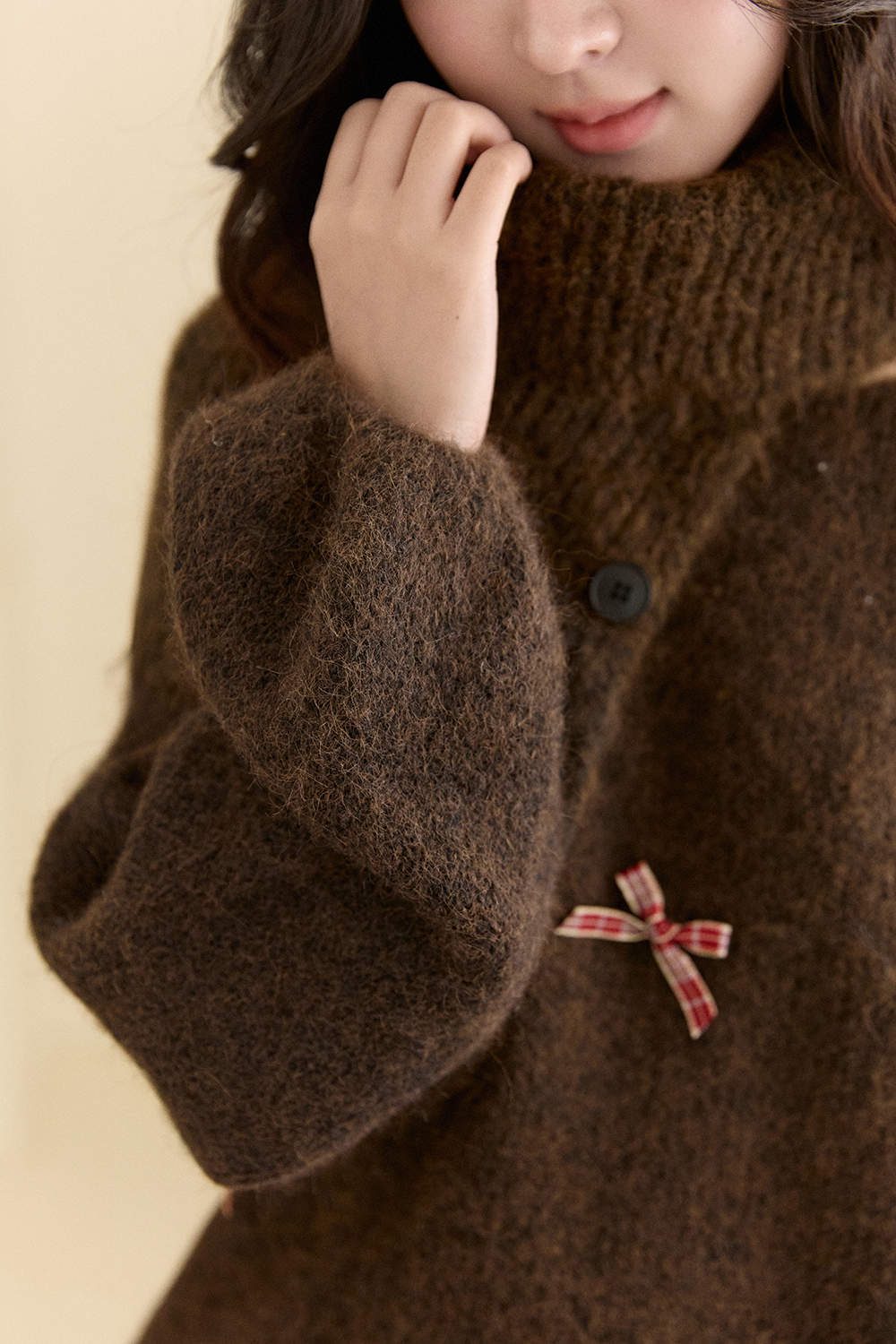 여성용 니트 셔츠