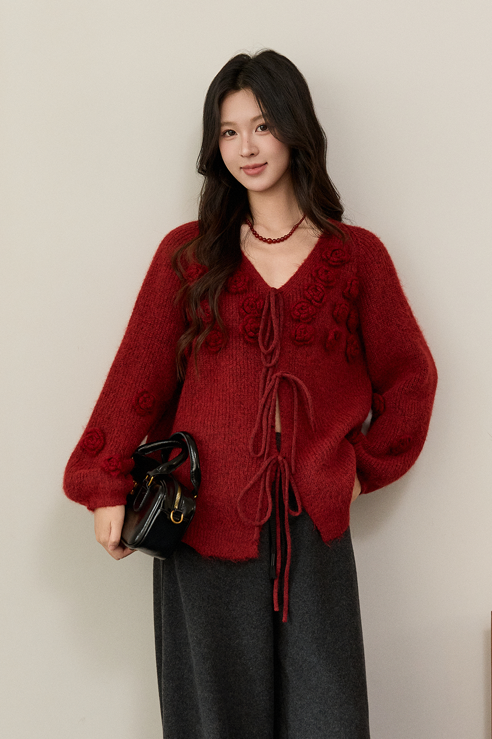 여성용 니트 셔츠