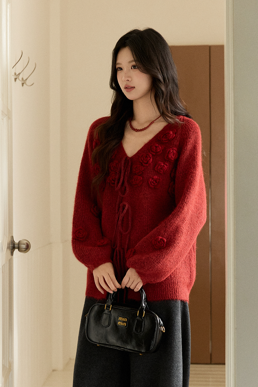 여성용 니트 셔츠