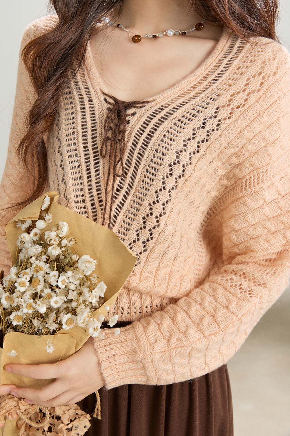 Set Kemeja dan Rok Rajut Dijual Terpisah