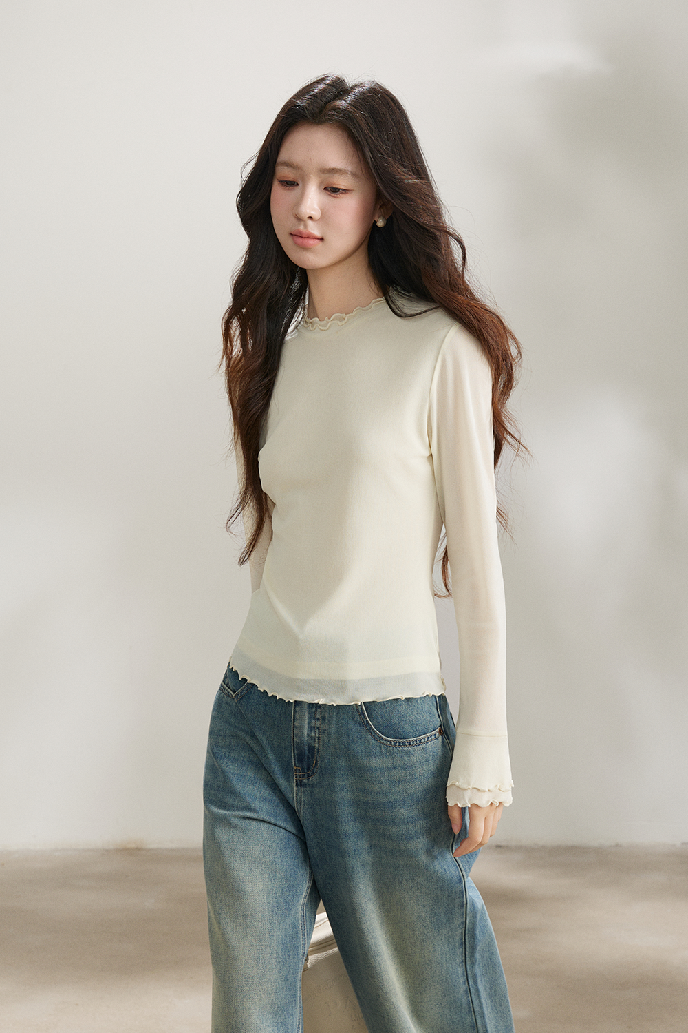เสื้อยืดแขนยาวสำหรับผู้หญิง