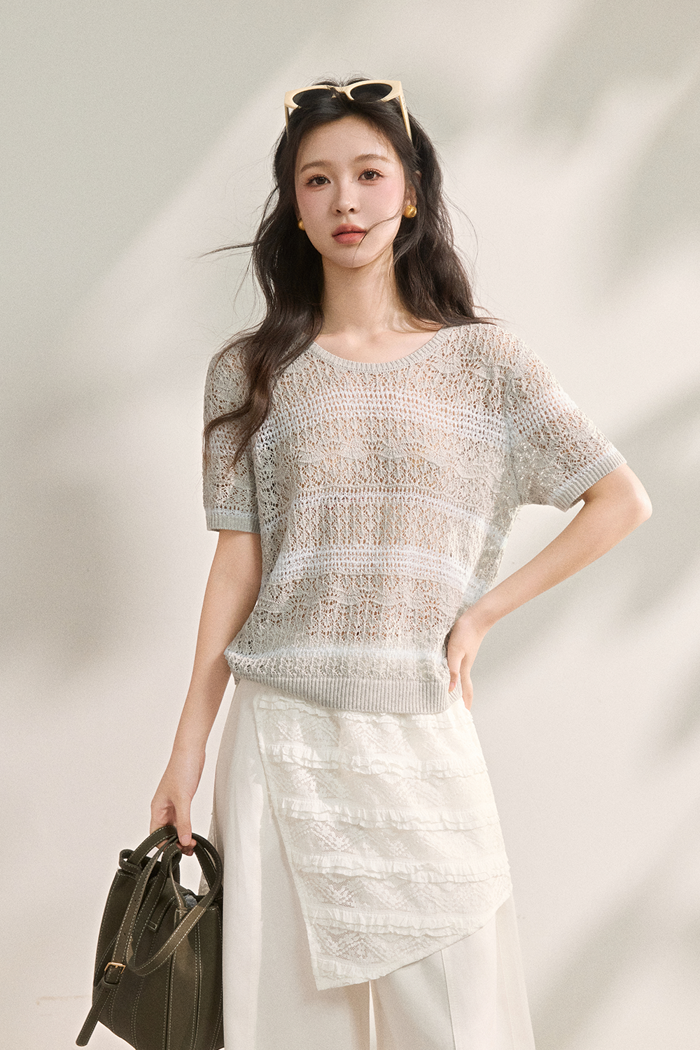 Knit T-shirt for Women