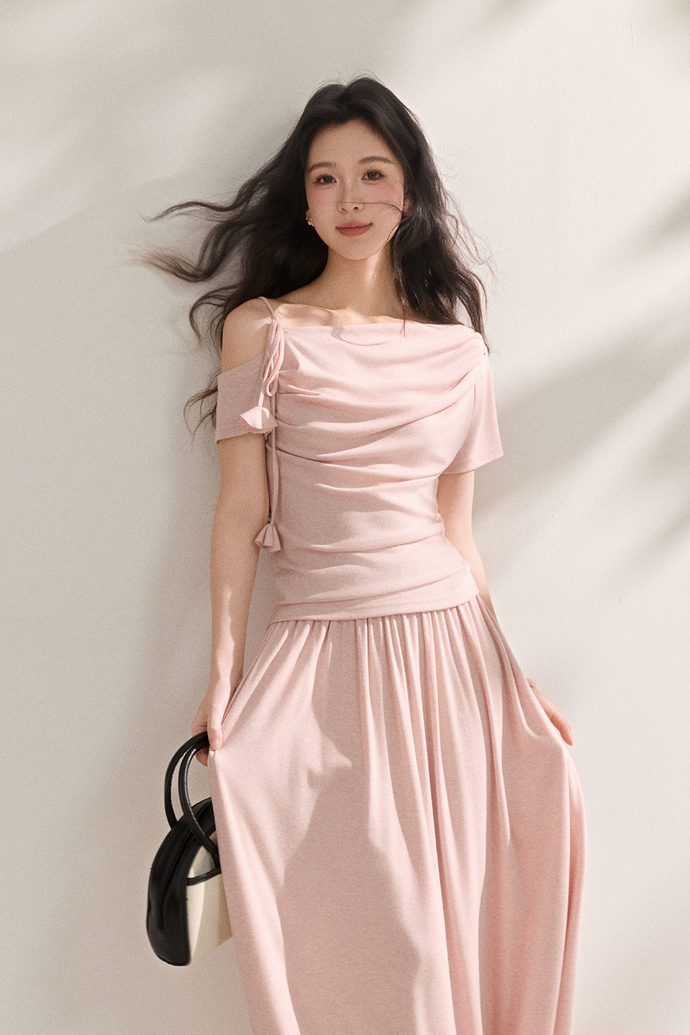 T-shirt and Skirt Set