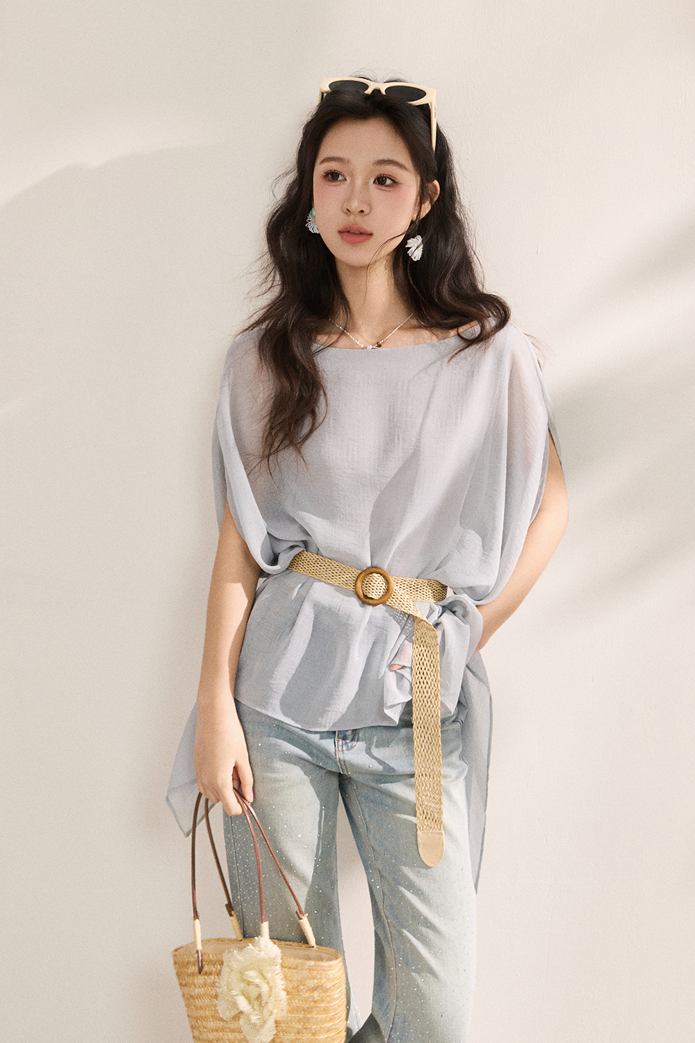 Blouses+Belt for Women