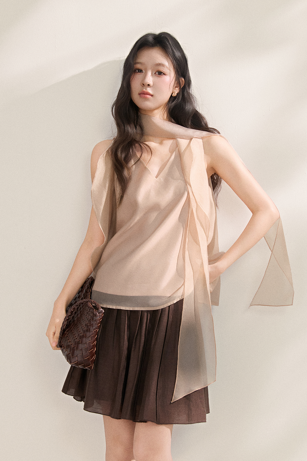 Blouses+Ribbon for Women