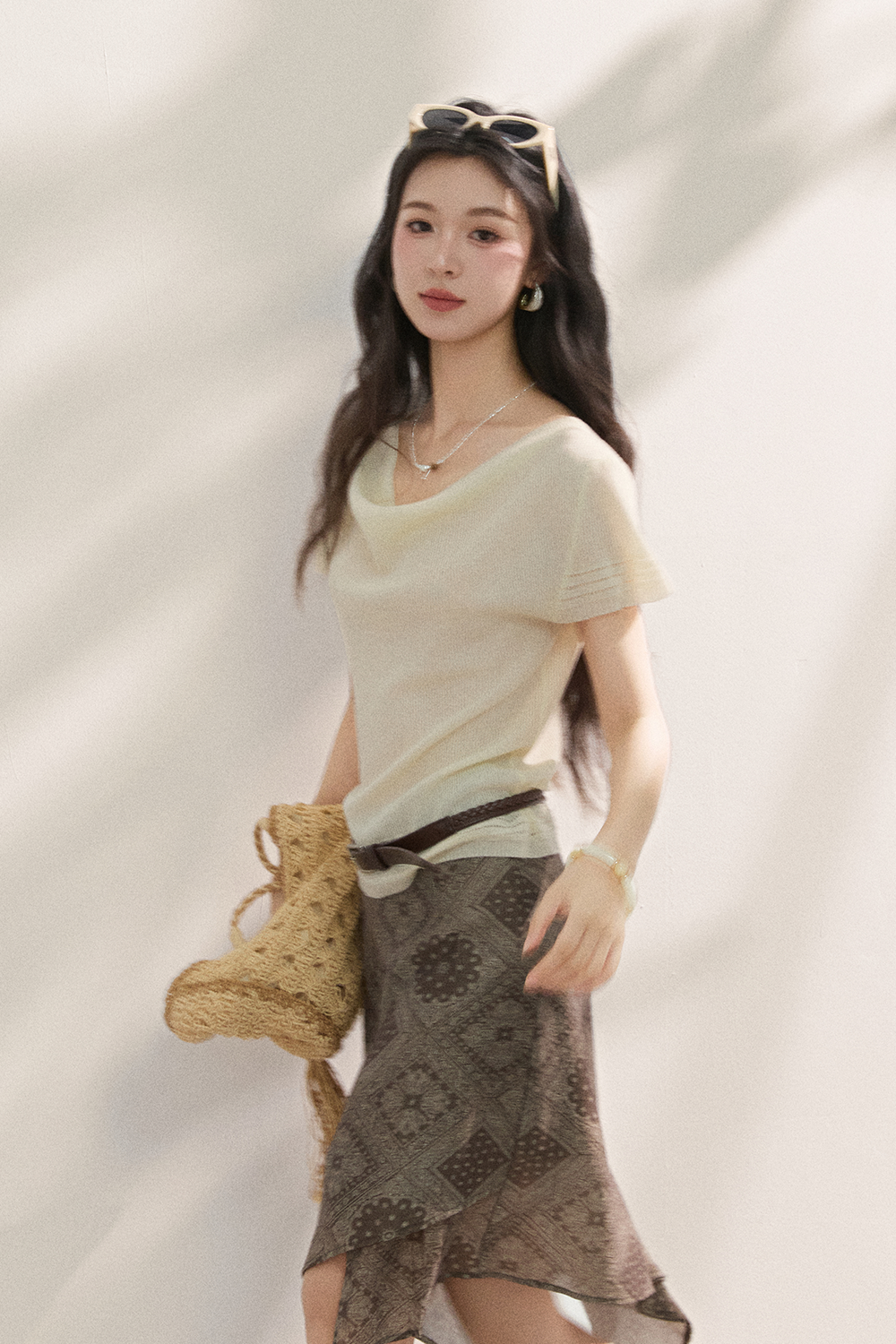 Knit T-shirt for Women