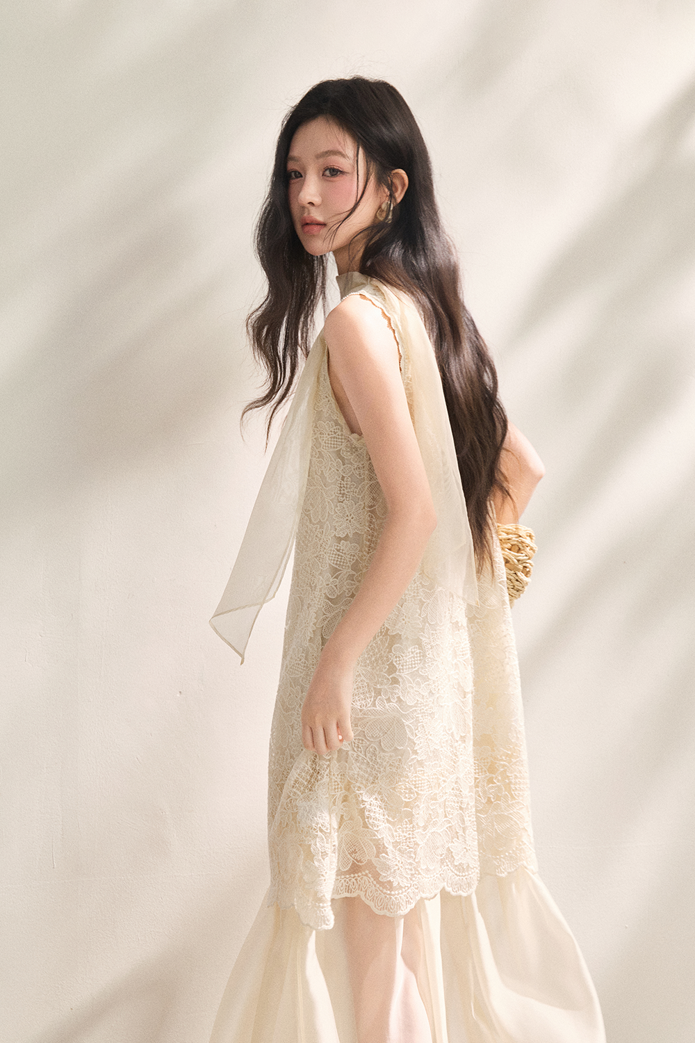 Maxi Dress+Ribbon for Women