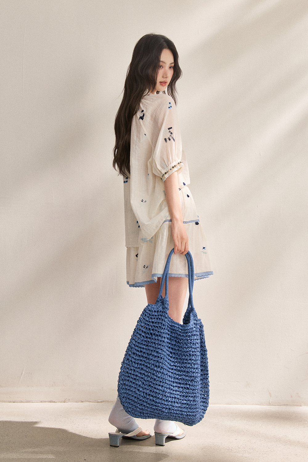Blouse and Skirt Set