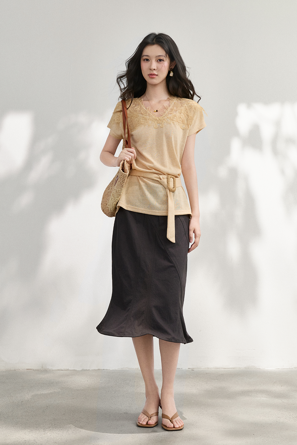 T-shirt for Women+Belt