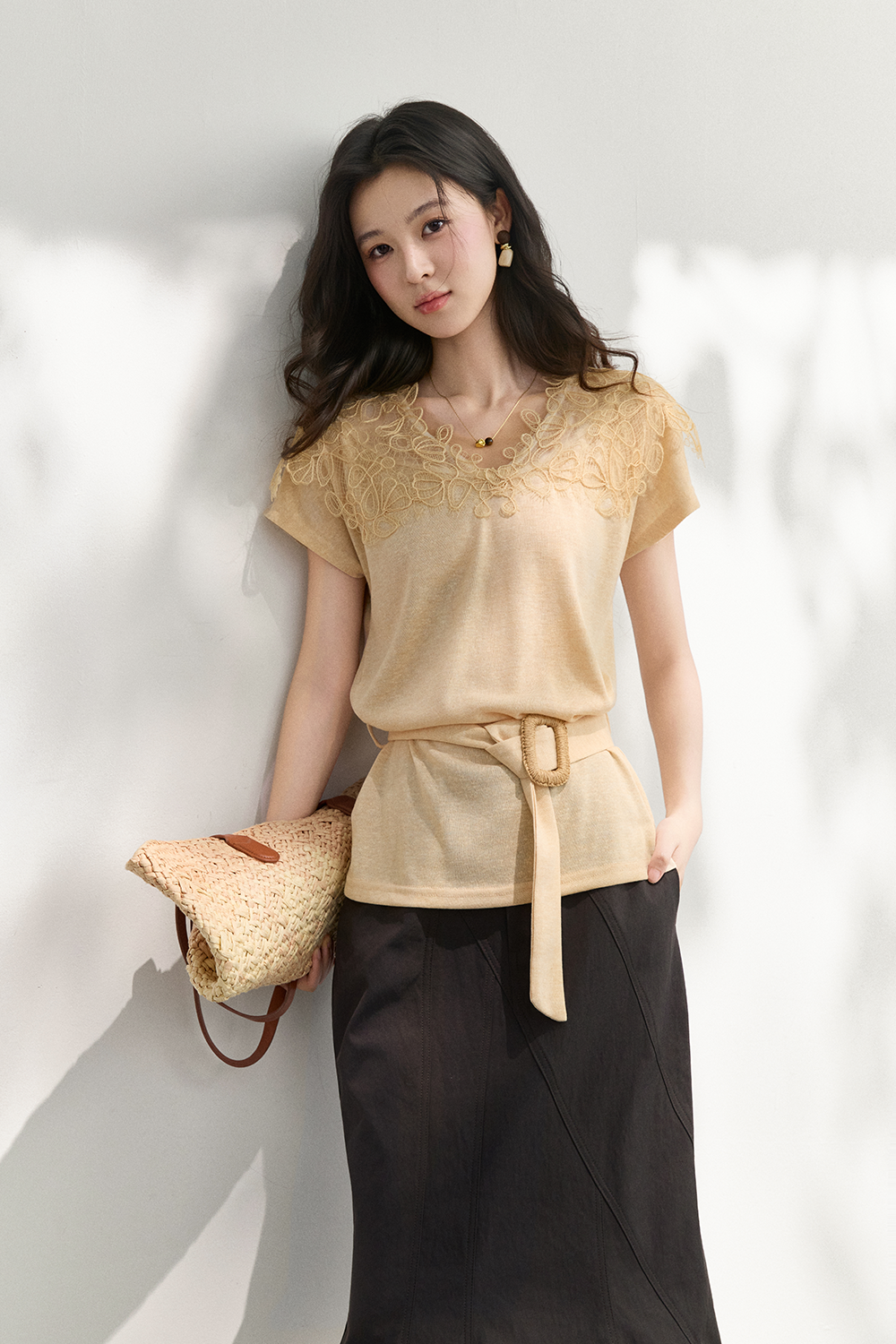T-shirt for Women+Belt
