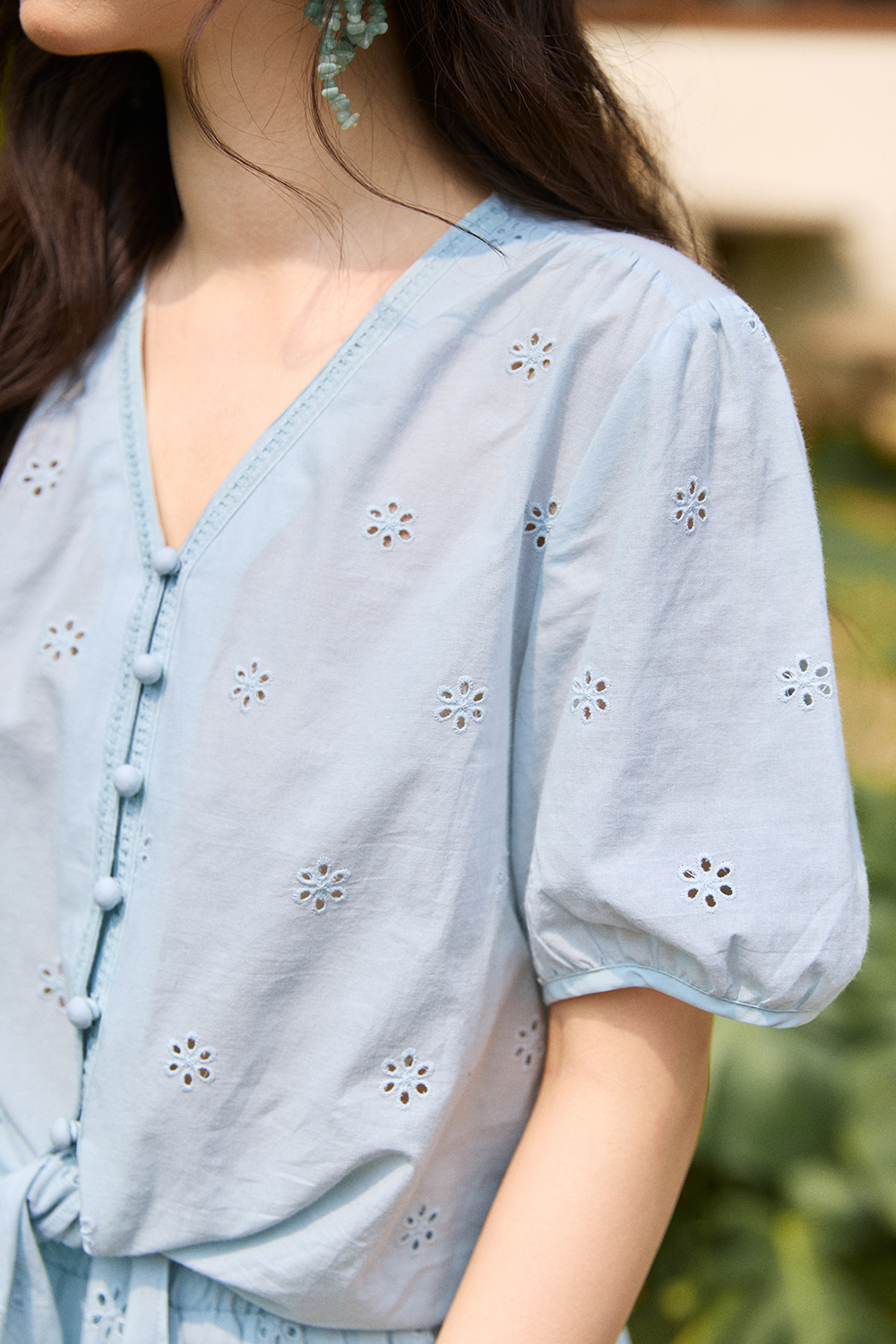 Blouse and Skirt Set