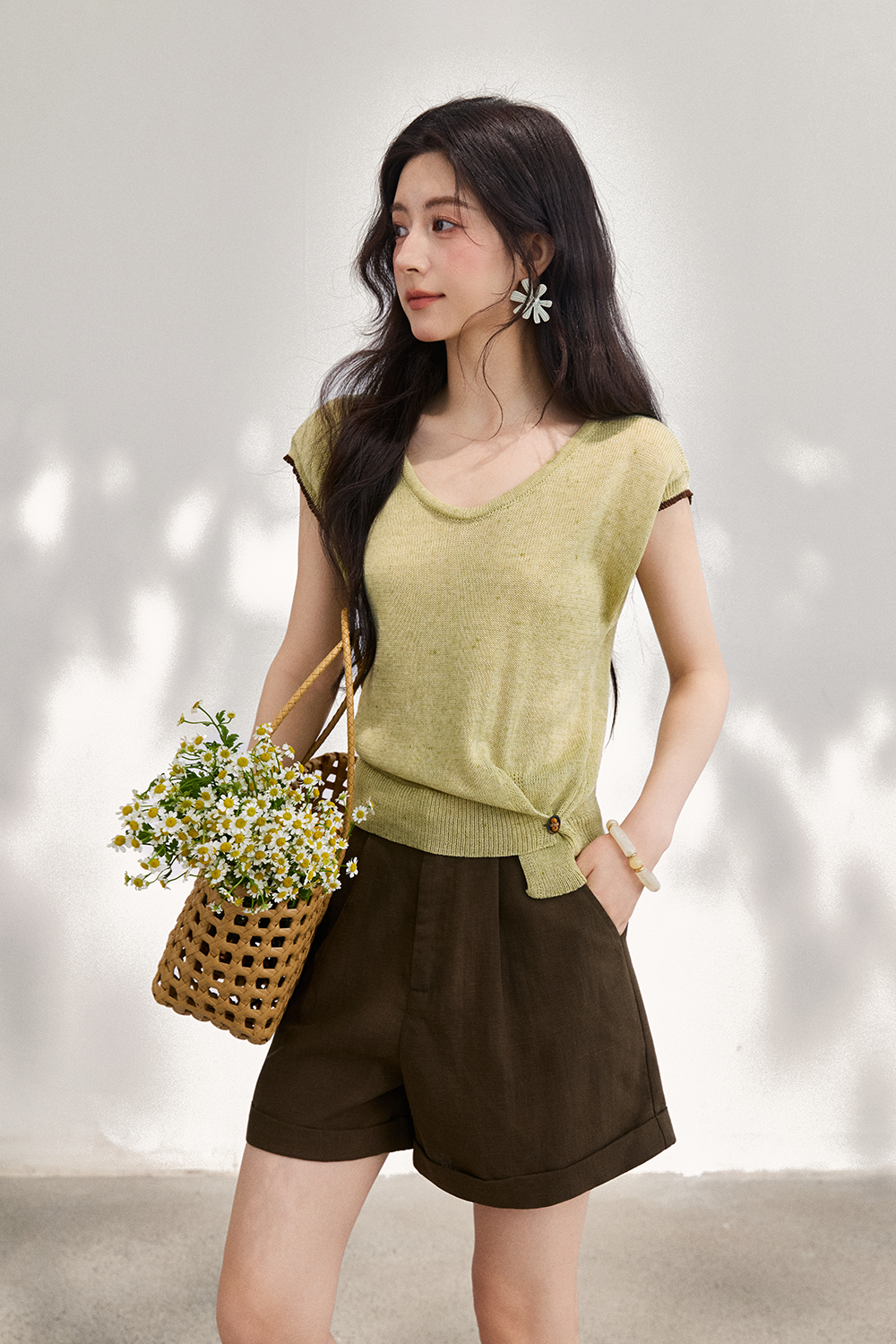 Knit T-shirt for Women