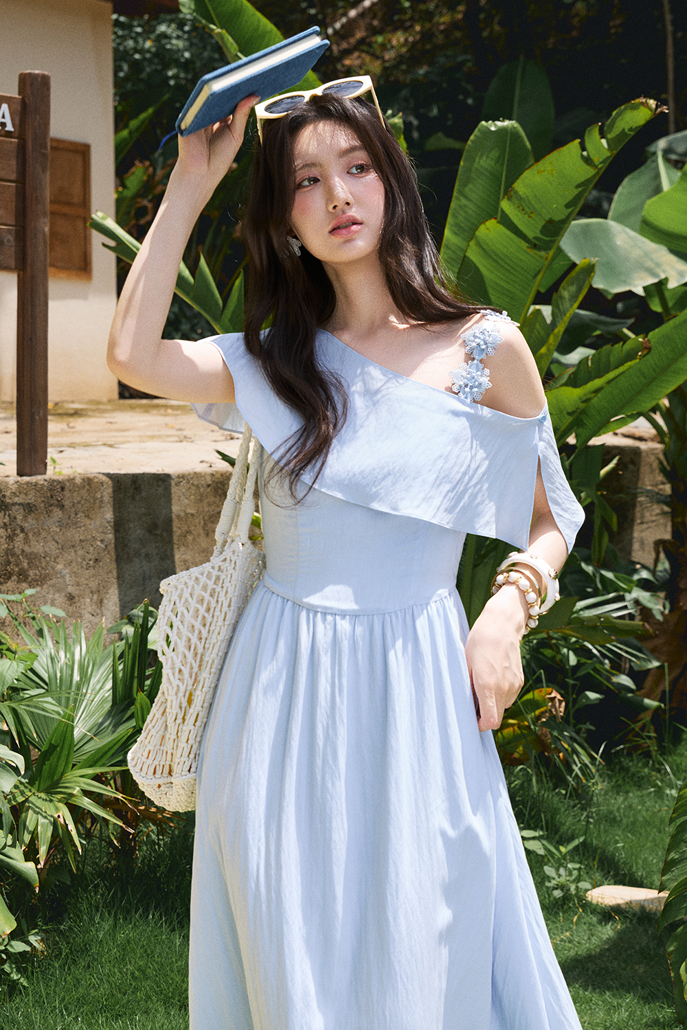 Maxi Dress+Shawl for Women
