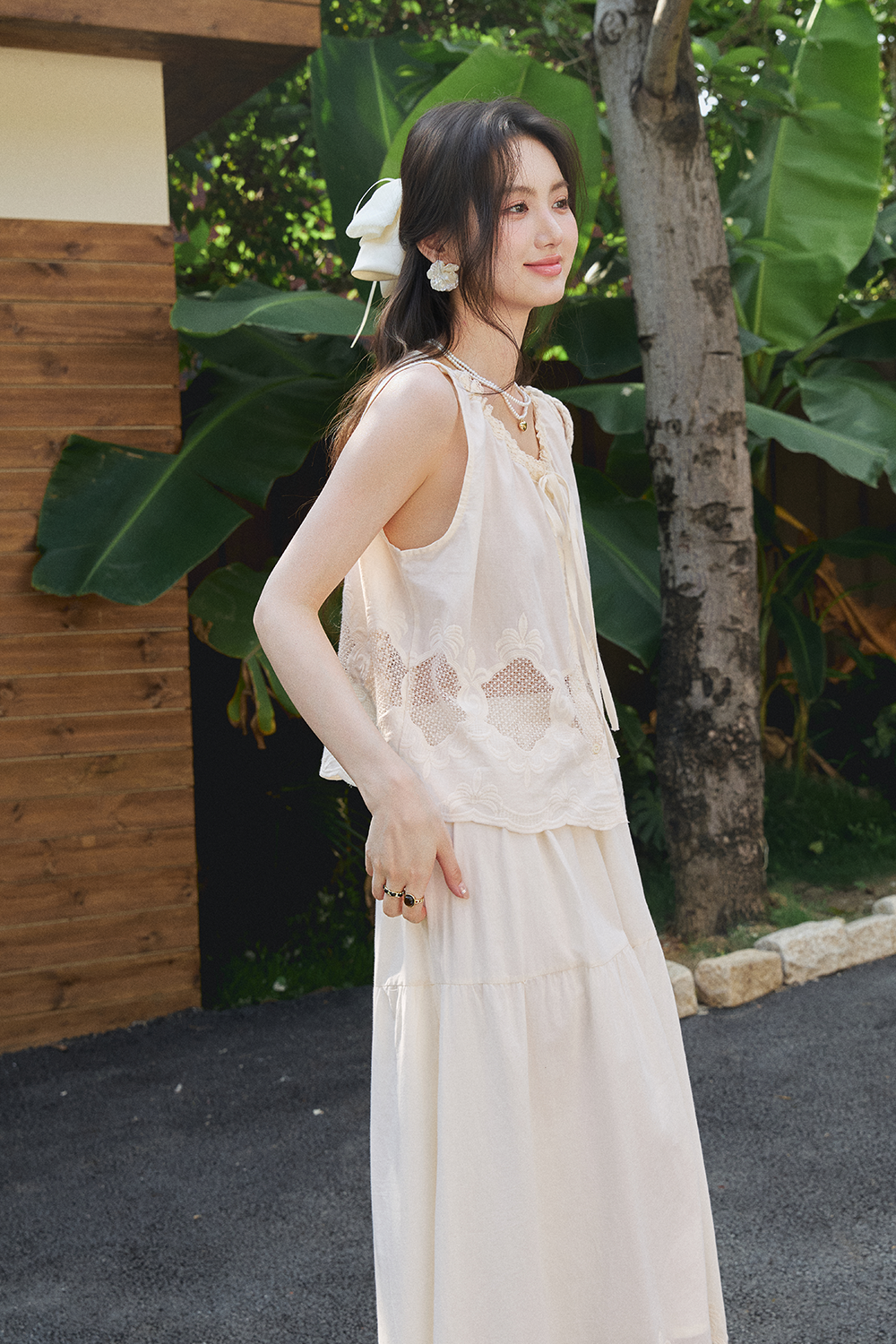 Blouse and Skirt Set