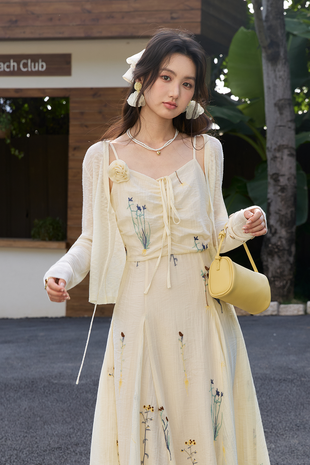 Dress and Cardigan Set Sold Separately