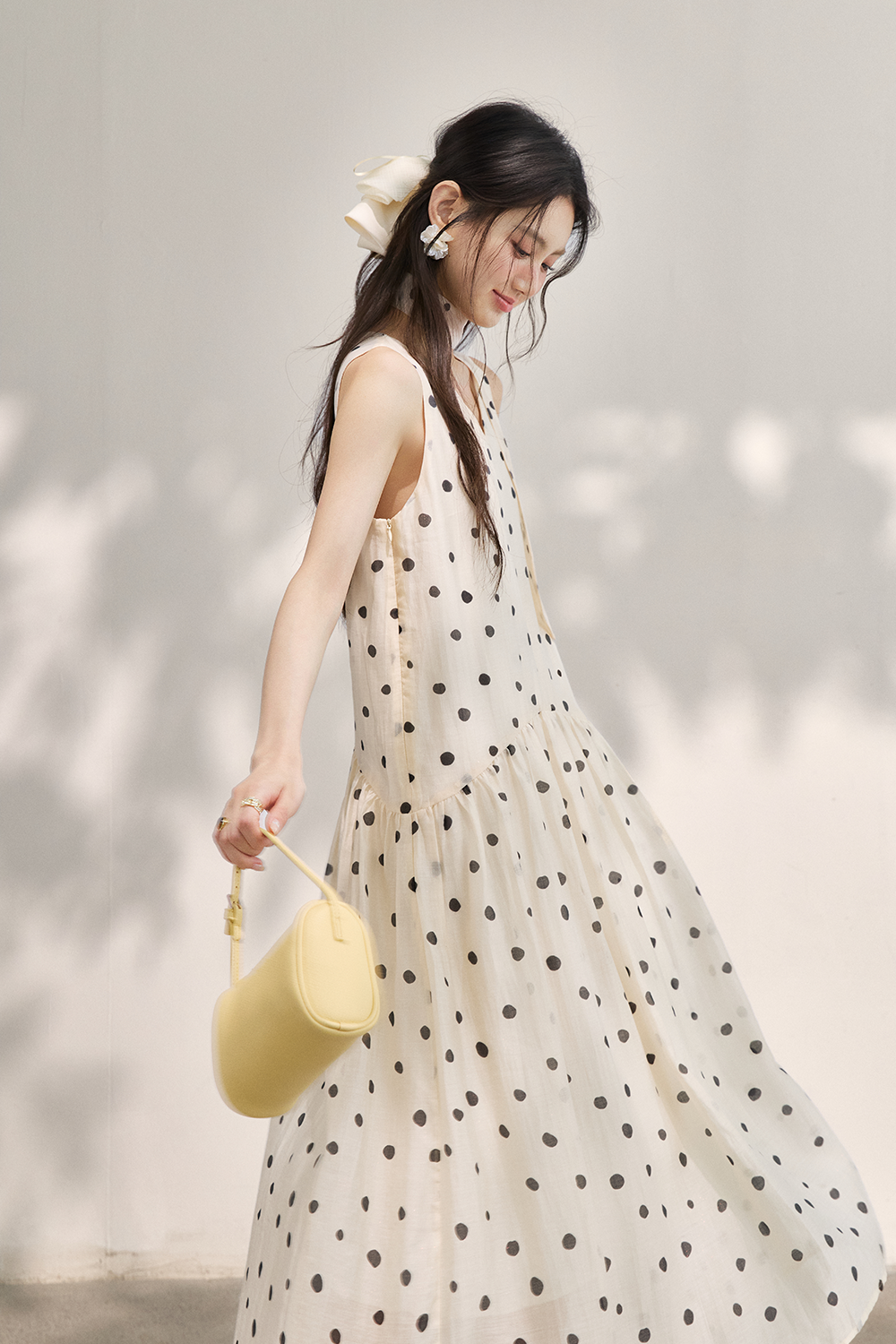 Maxi Dress+Ribbon for Women