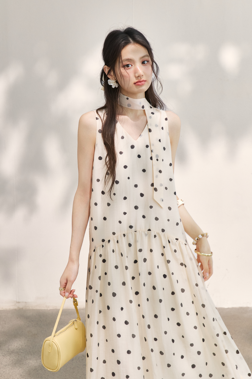 Maxi Dress+Ribbon for Women