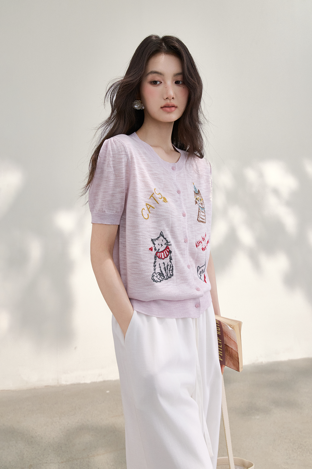 女式針織襯衫