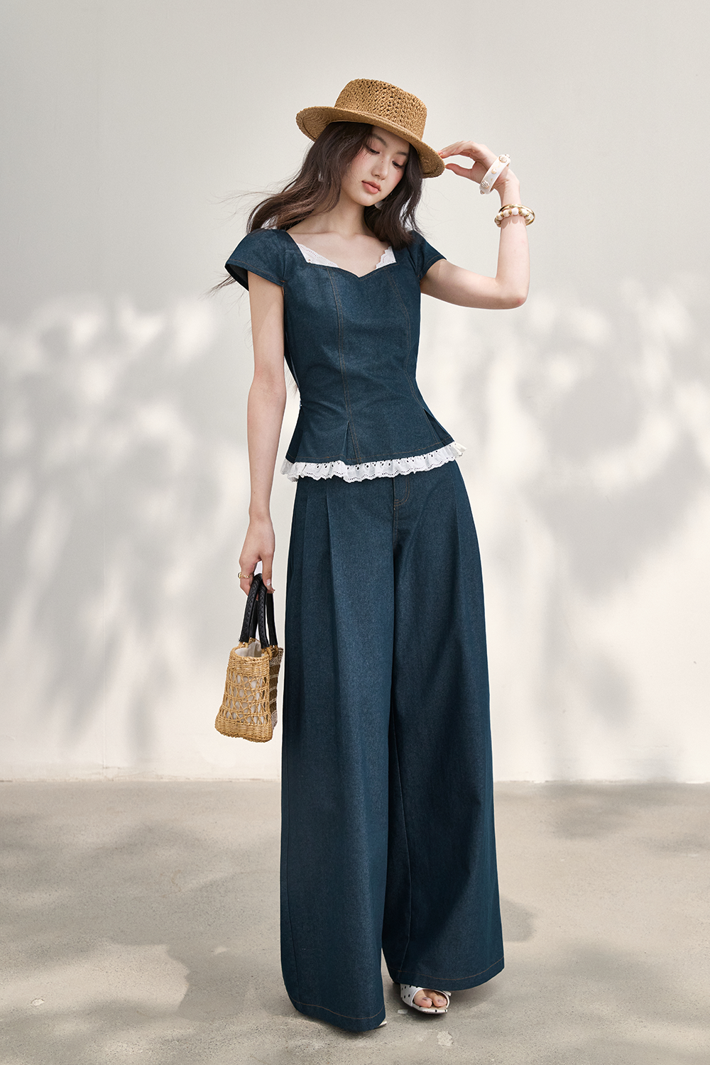 Blouse and Pant Set