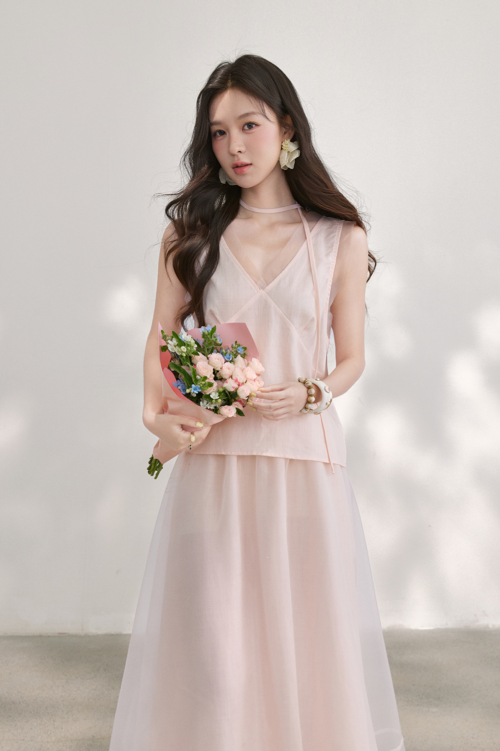 Blouse and Skirt Set