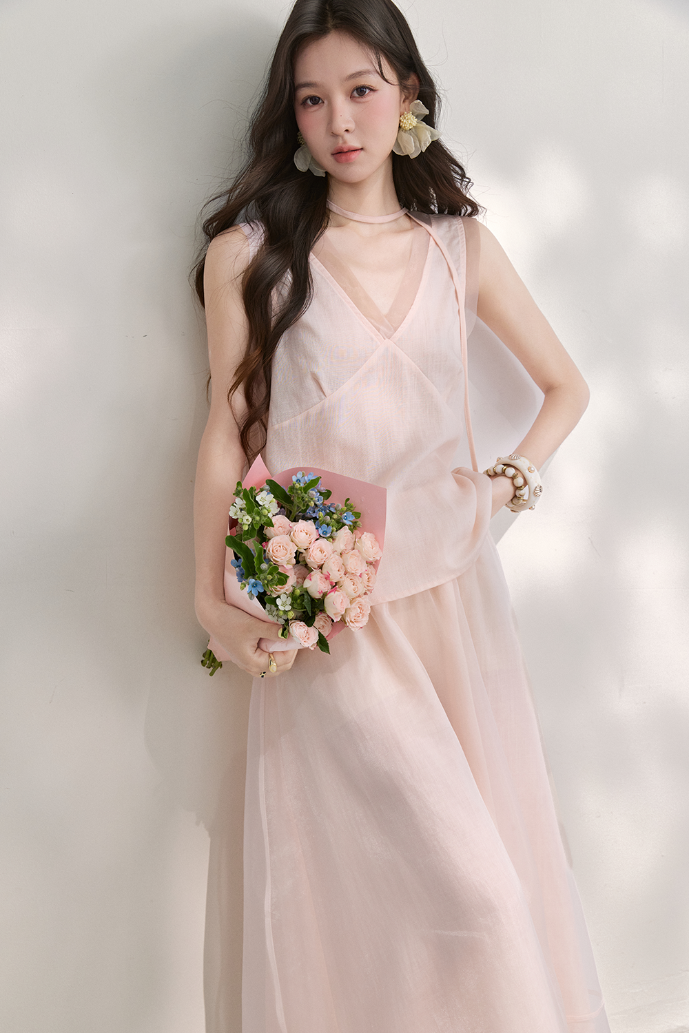 Blouse and Skirt Set
