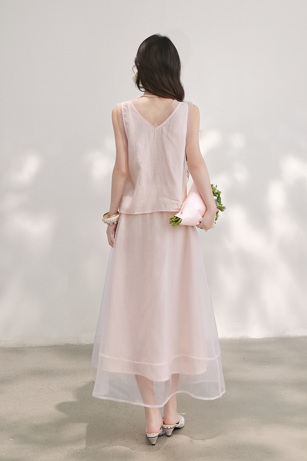 Blouse and Skirt Set