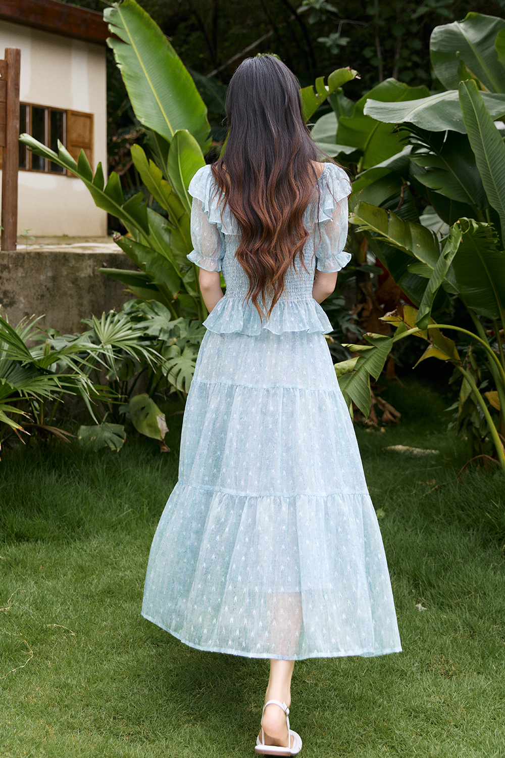 Blouse and Skirt Set