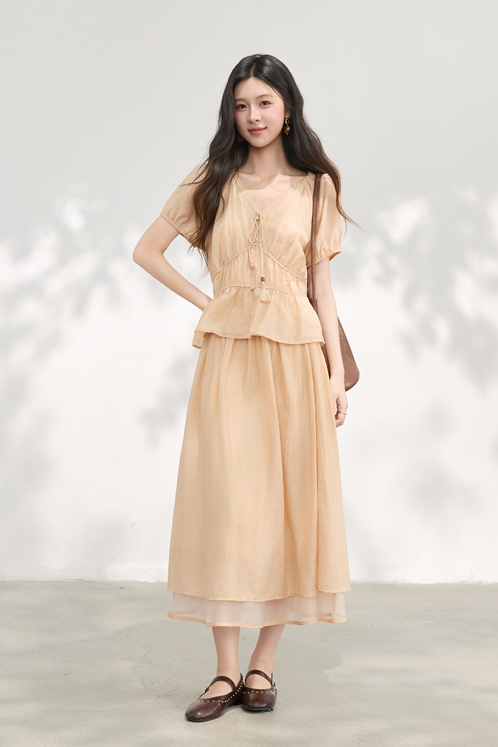 Blouse and Skirt Set