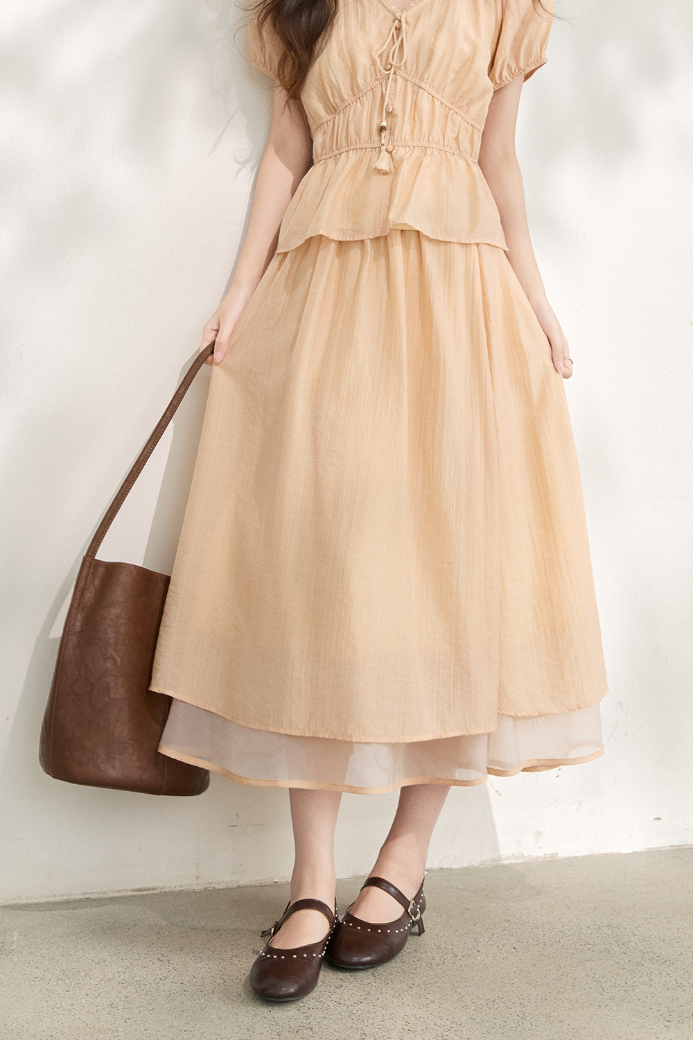 Blouse and Skirt Set
