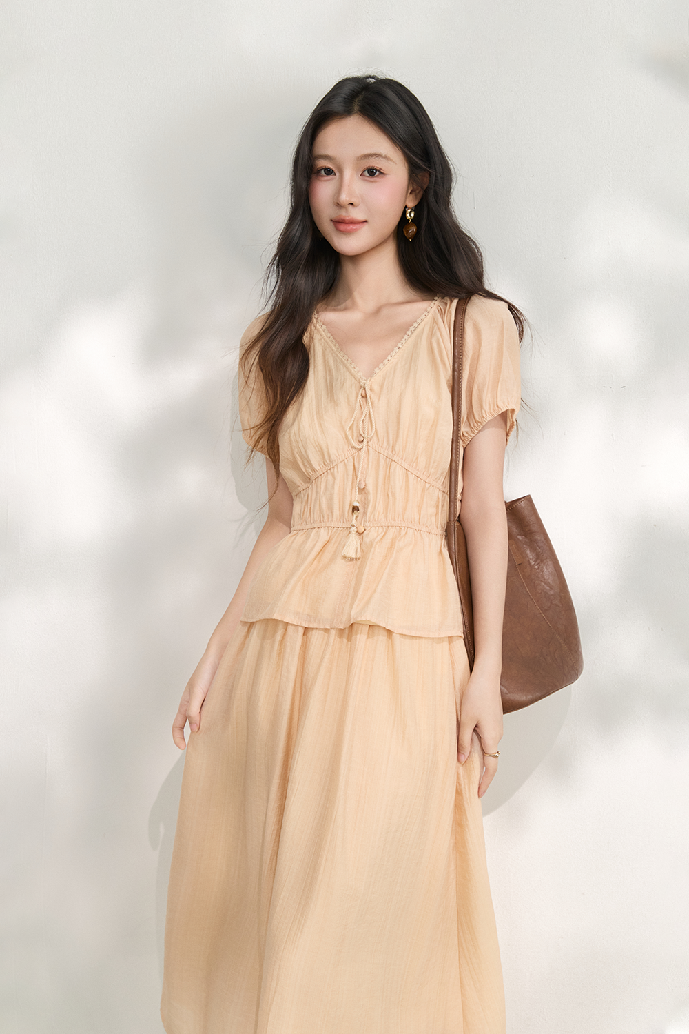 Blouse and Skirt Set